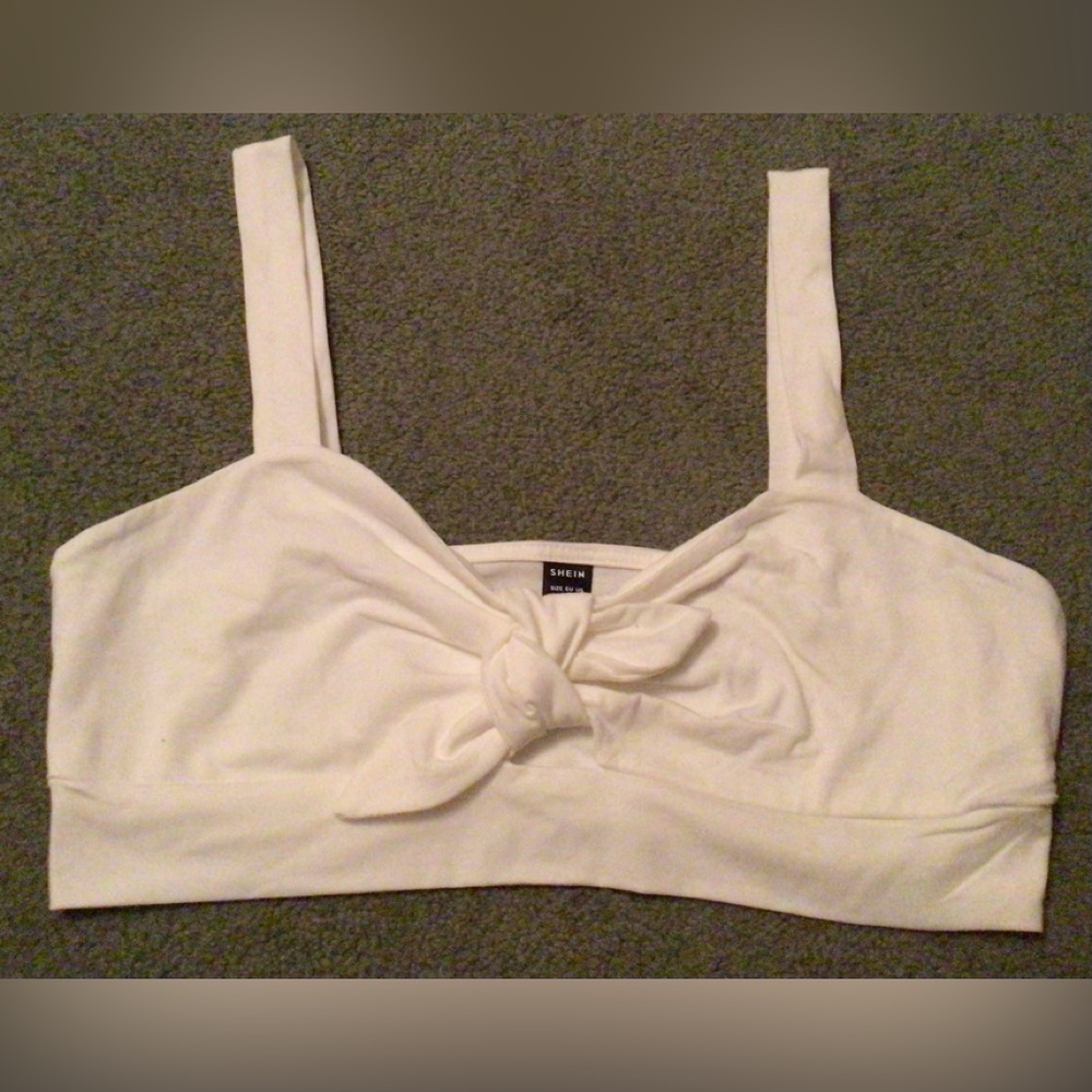 SHEIN White Bralette